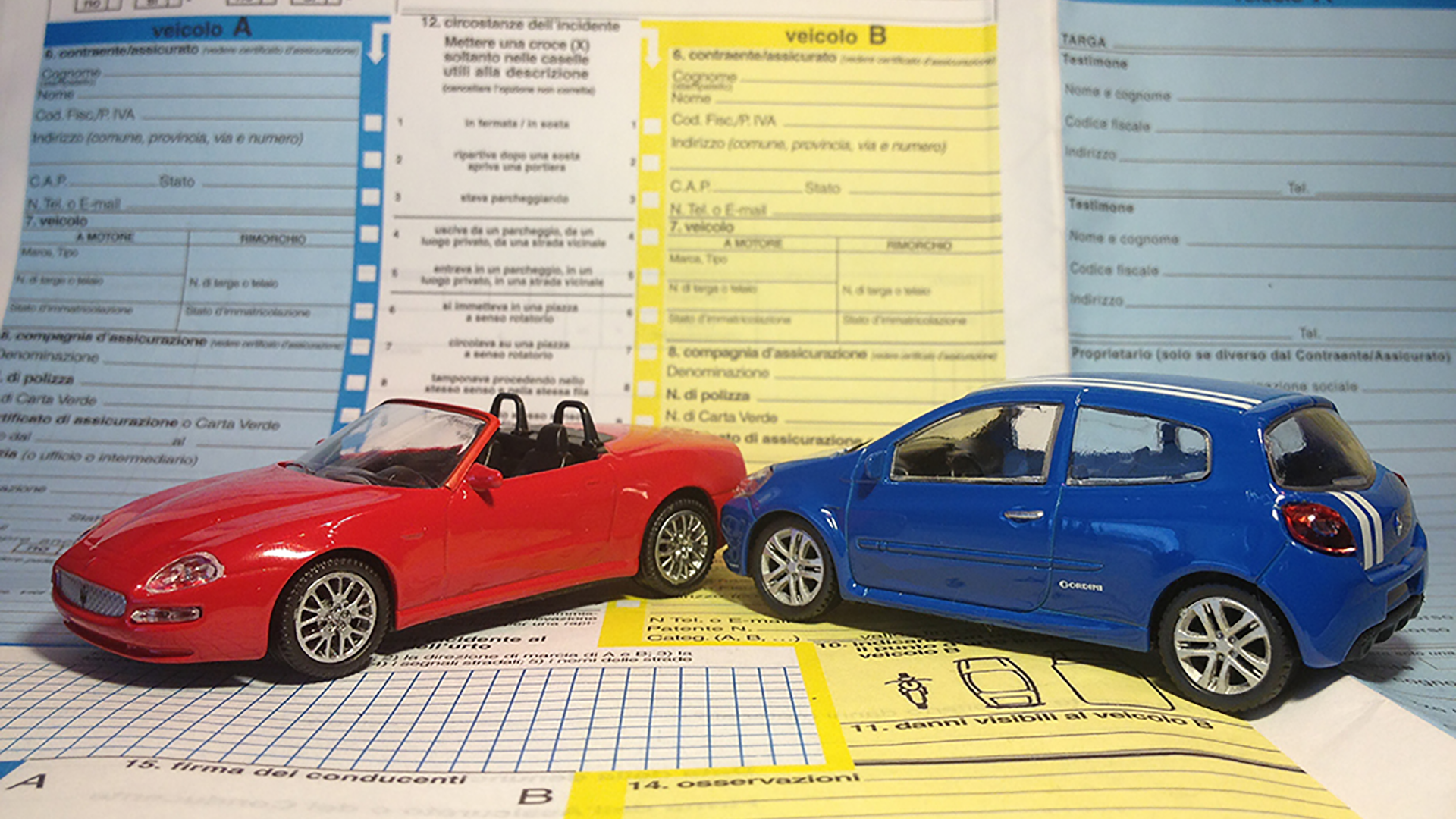Gestione pratiche assicurative di sinistri